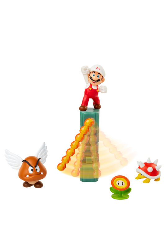 Nintendo 6,5 cm Lava Castle Diorama image number 1