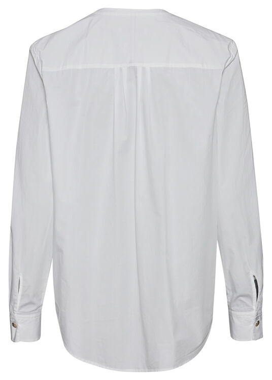 COTTON RELAXED SHIRT LS image number 1