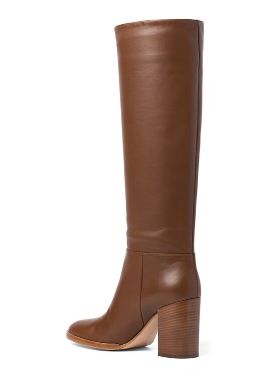 6_High Boot Nappa Stacked Heel image number 2