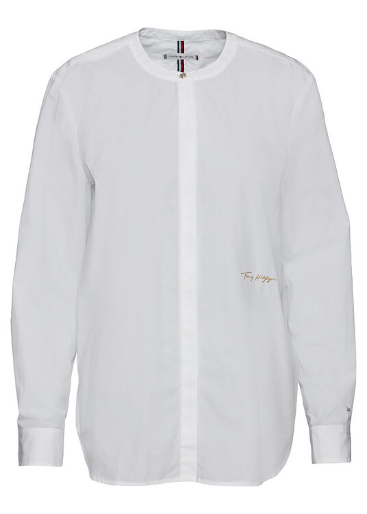 COTTON RELAXED SHIRT LS image number 0