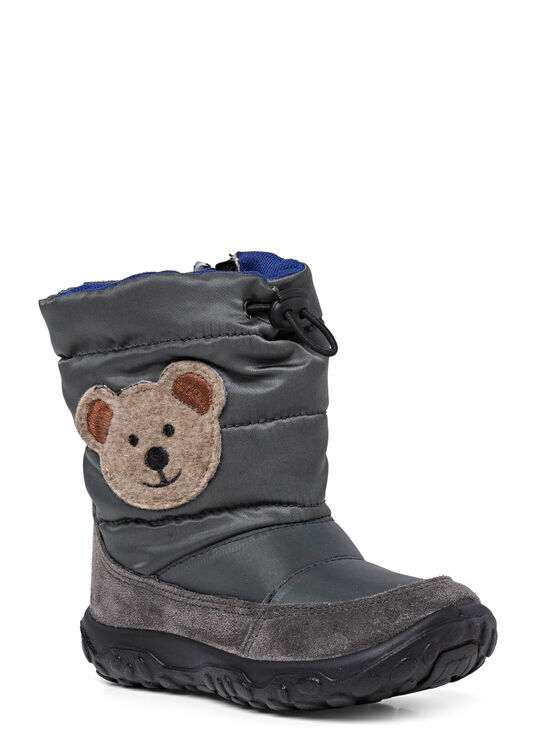 POZNURR BEAR SUEDE/NYLON ANTHRACITE image number 1