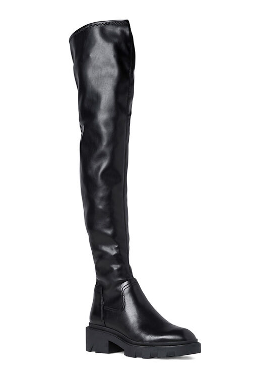 LEATHER OVERKNEE BOOT image number 1