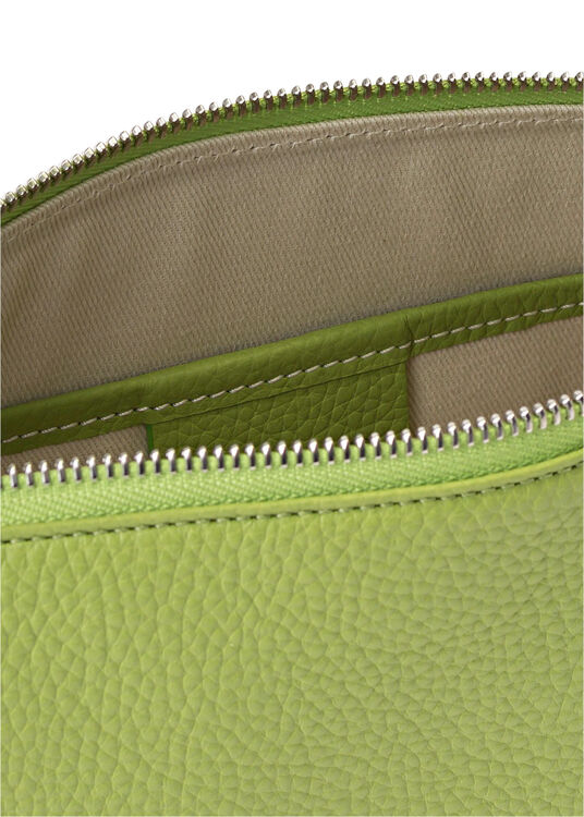 Mechi Lime Green Flat Grain Leather image number 3