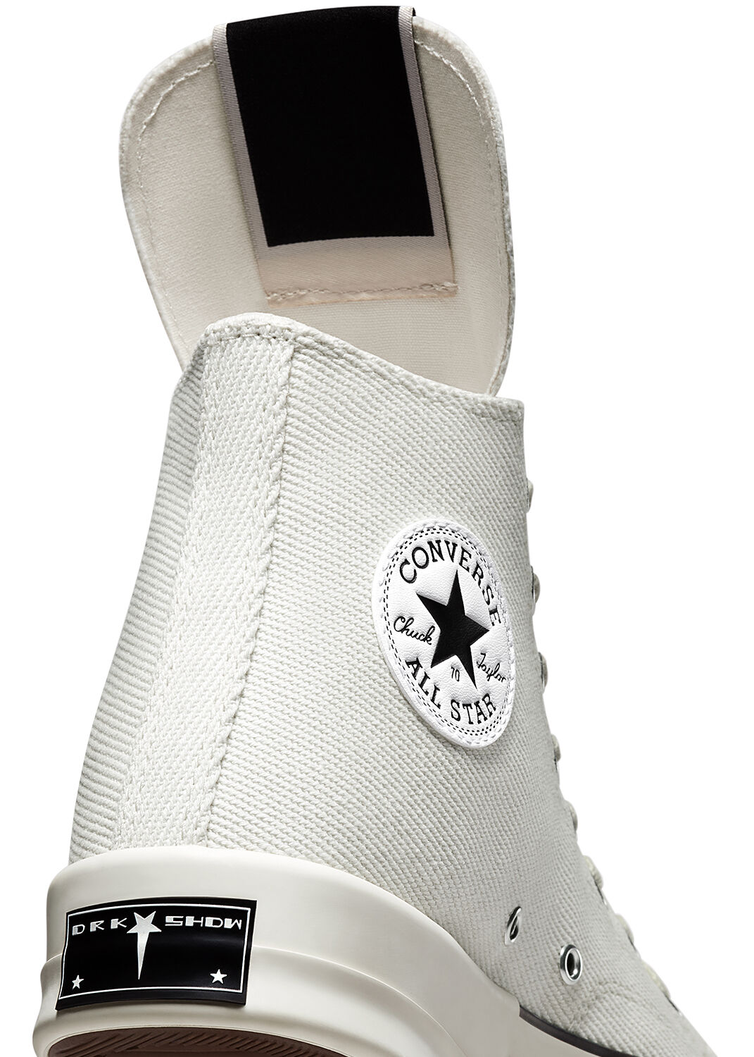 Rick Owens Gummi Converse X DRKSHDW Sneakers DRKSTAR HI in Weiß für Herren Herren Schuhe Sneaker Hoch Geschnittene Sneaker 