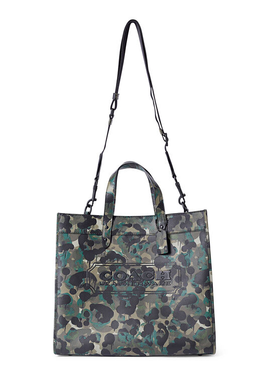Field Tote 40 in Camo Print Leather image number 0