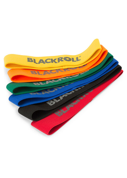 BLACKROLL® LOOP BAND SET 6ER yellow, orange, red, green, blu image number 0