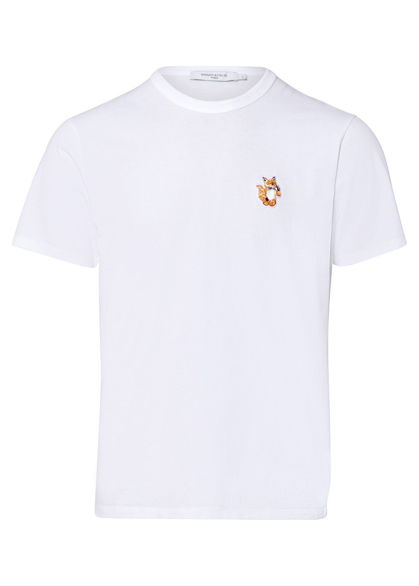 MAISON KITSUNÉ - ALL RIGHT FOX PATCH CLASSIC TEE-SHIRT - T-Shirts 