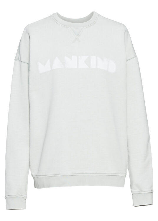 MANKIND SWEAT COTTON WITH PRINTED LOGO PALE BLUE image number 0