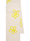 EFLORALE EMBROIDERED SCARF