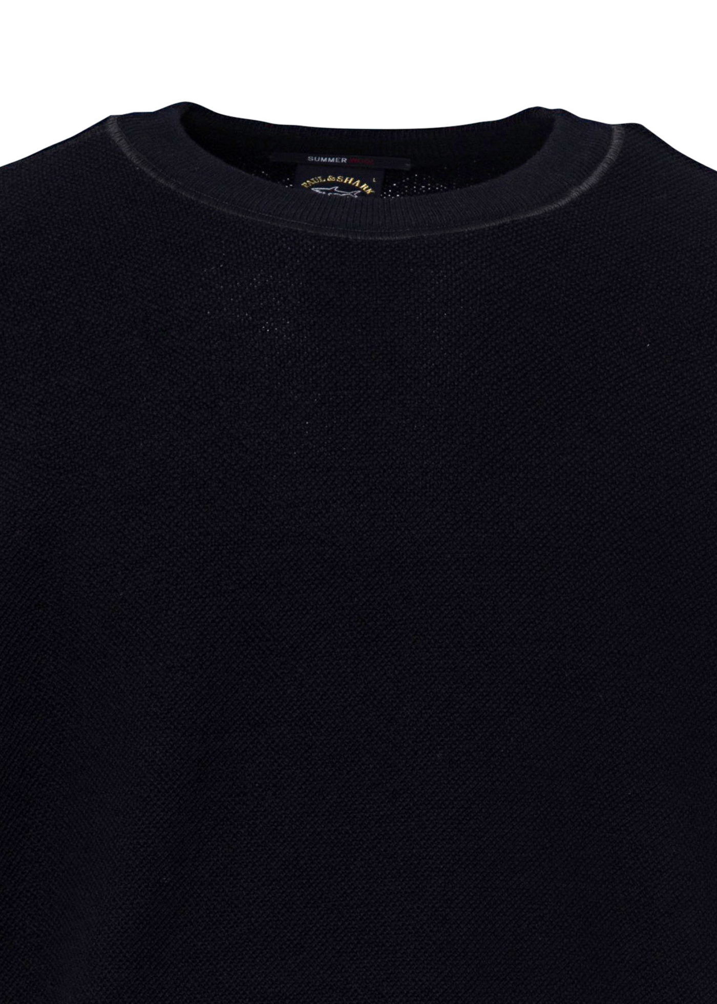 MEN'S KNITTED ROUNDNECK C.W. WOOL image number 2