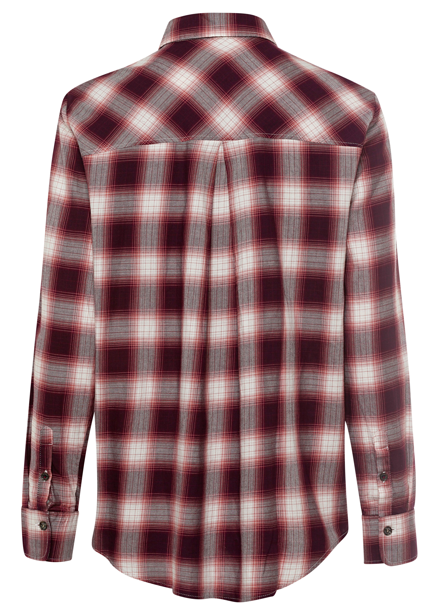 CHECK FLANNEL RELAXED SHIRT LS image number 1