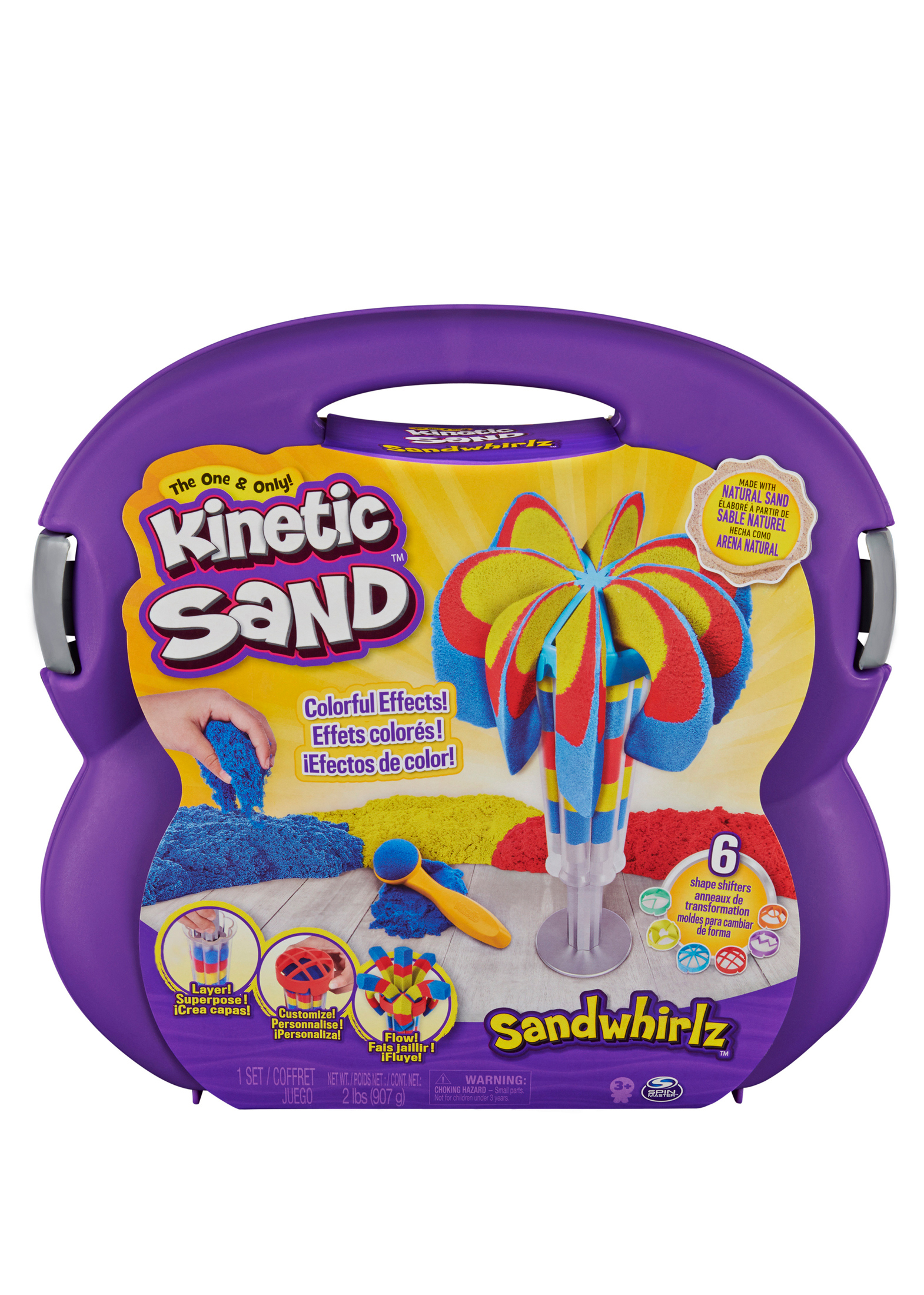 Kinetic Sand - Sandwhirlz Set 907 g image number 0