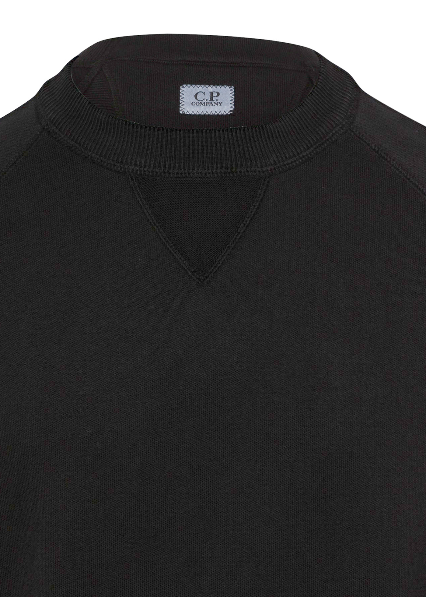 COTTON KNIT CREW NECK SWEATER image number 2