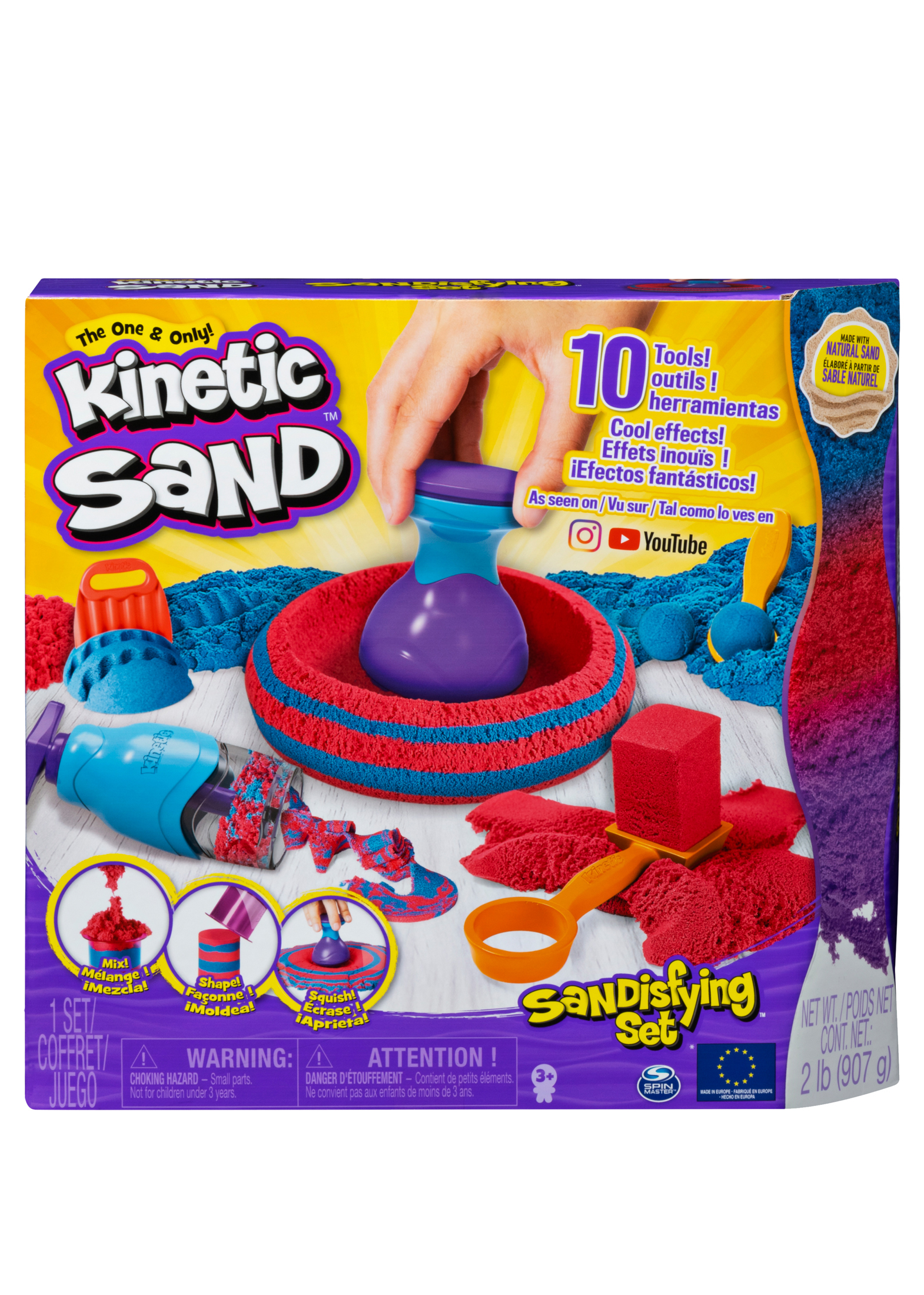 Kinetic Sand - Sandisfying Set 907 g image number 0