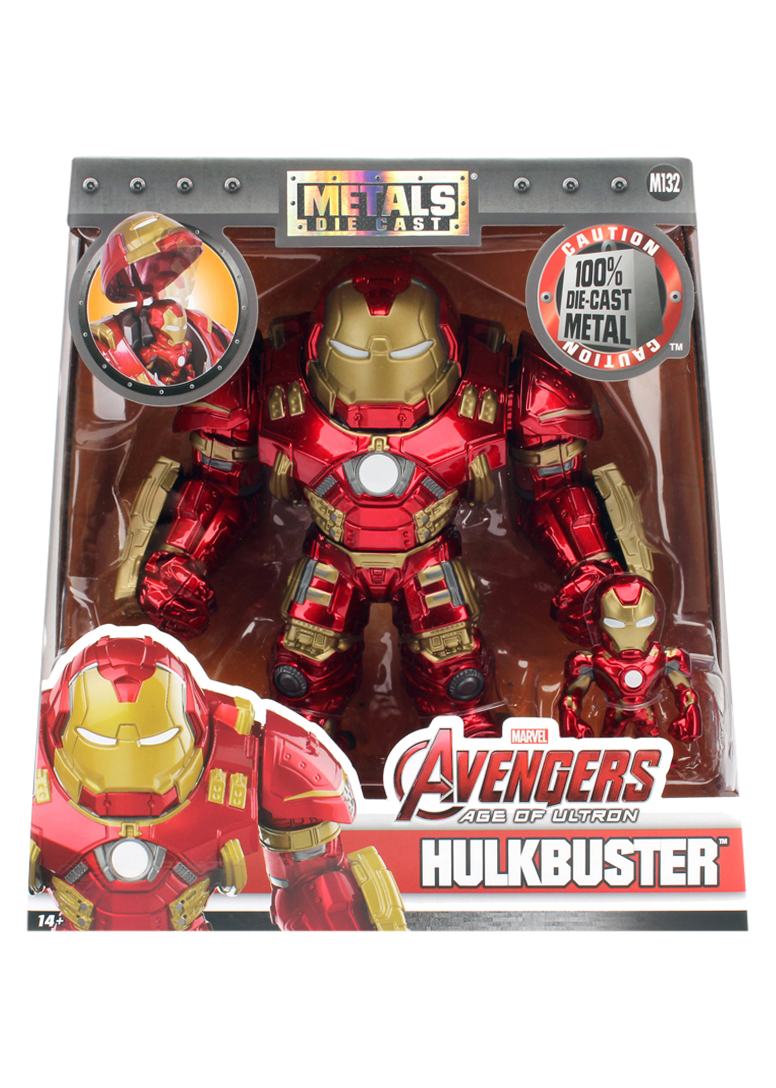 Marvel Fig. 6,5" Hulkbuster+2,5" Ironman image number 4