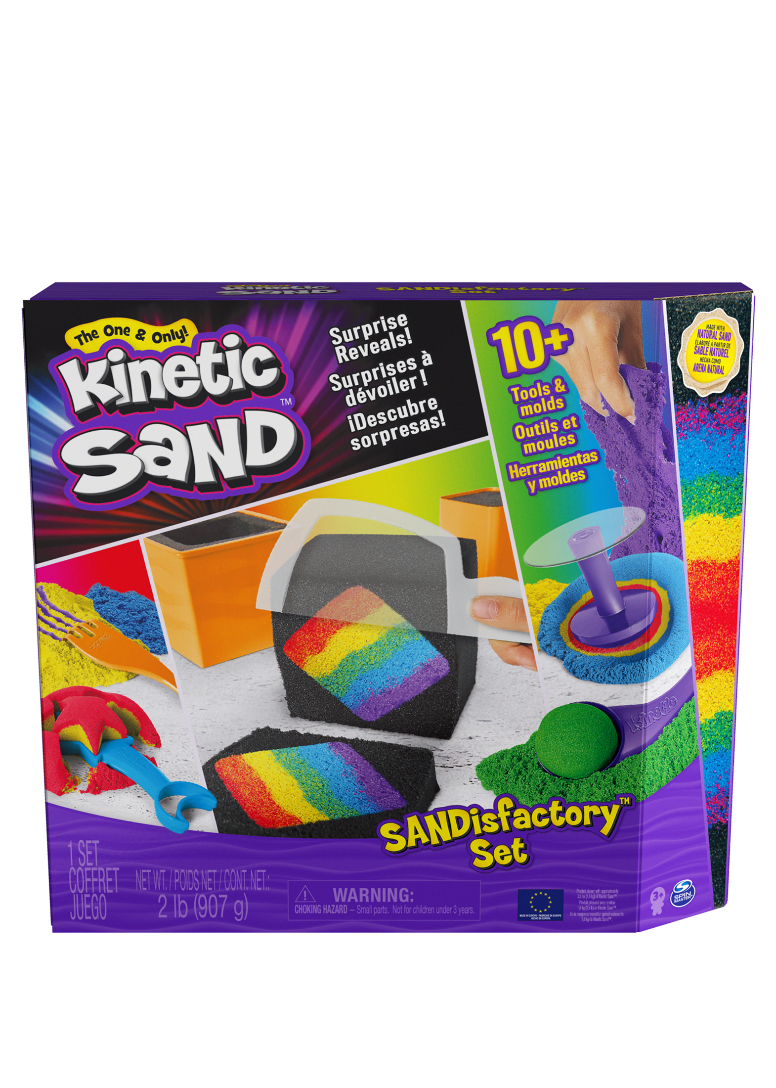 Kinetic Sand - Sandisfactory Set 907g image number 0