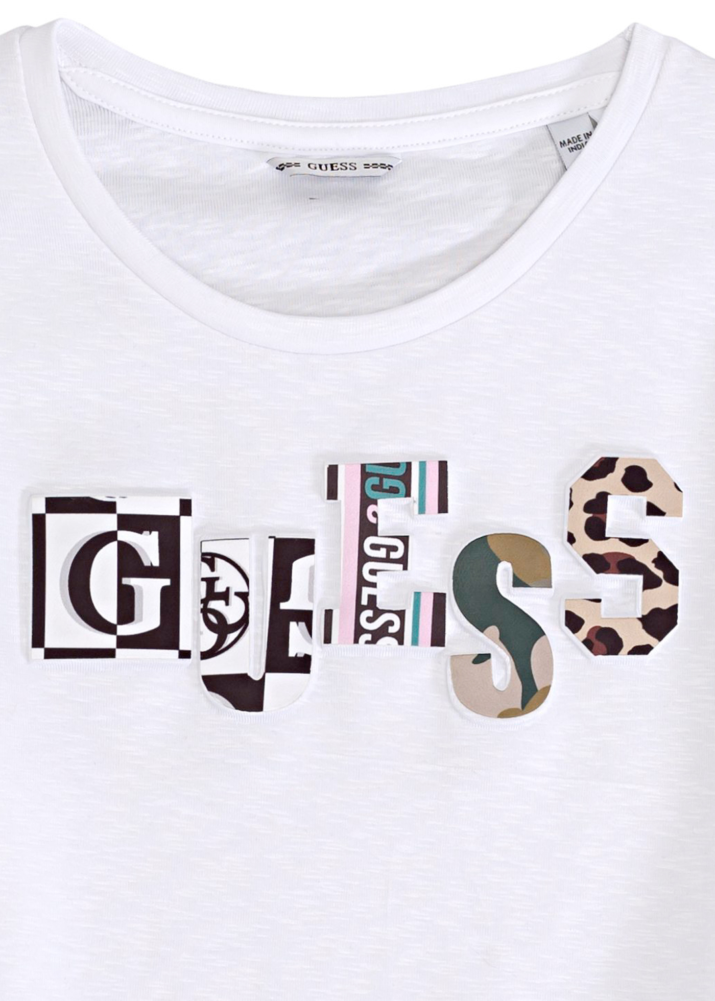 GUESS SS Tee w knot image number 2