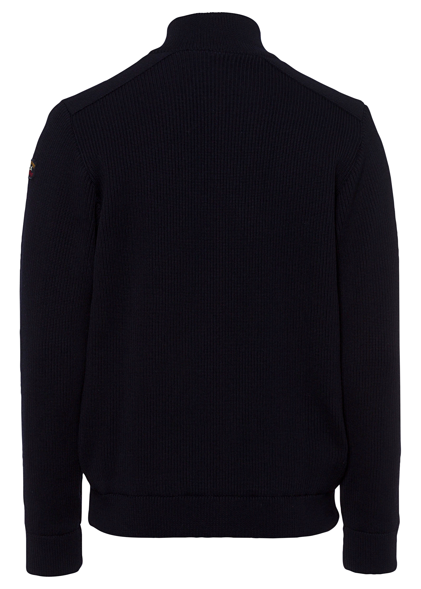 MEN'S KNITTED BLOUSON C.W. WOOL image number 1