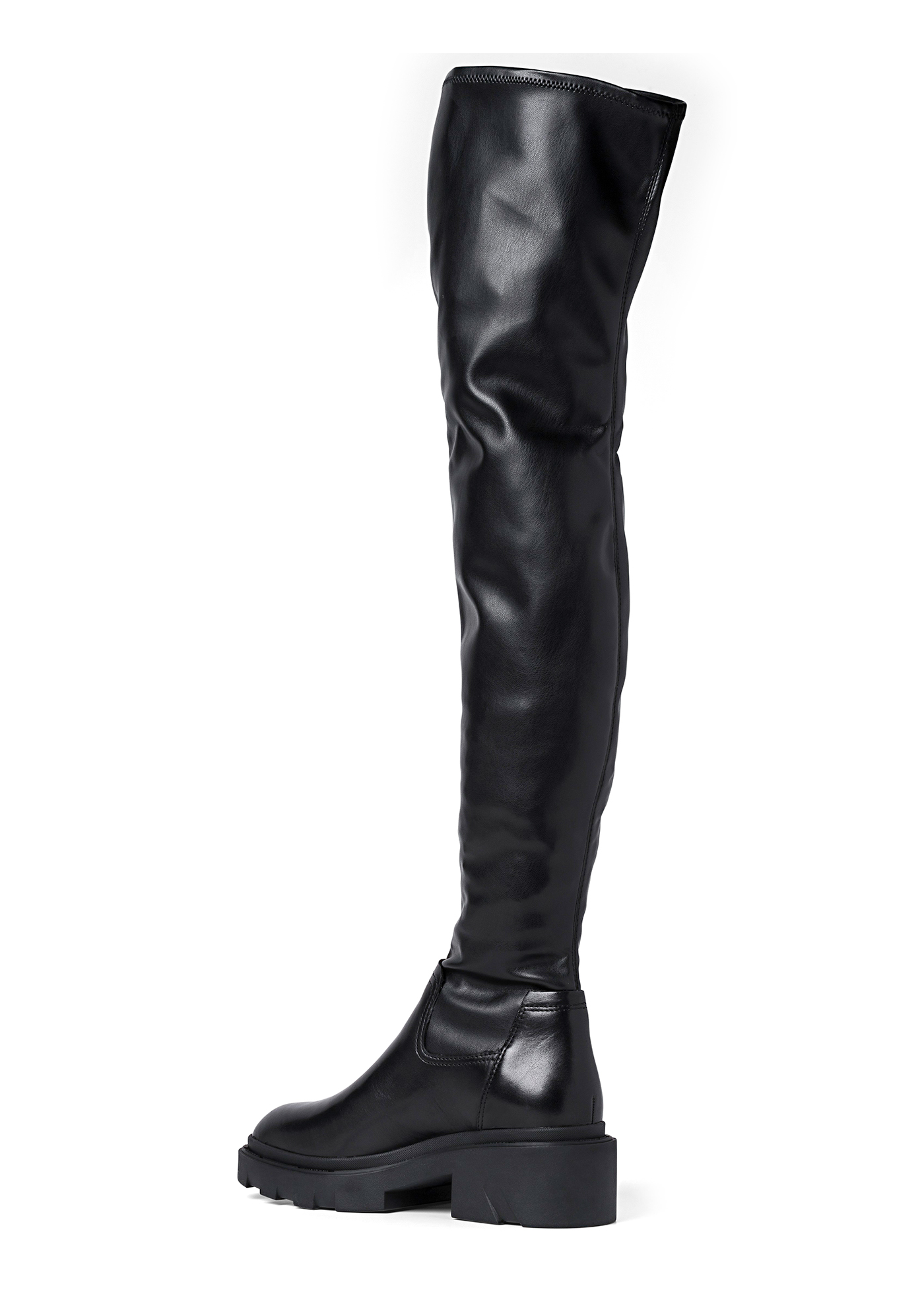 LEATHER OVERKNEE BOOT image number 2