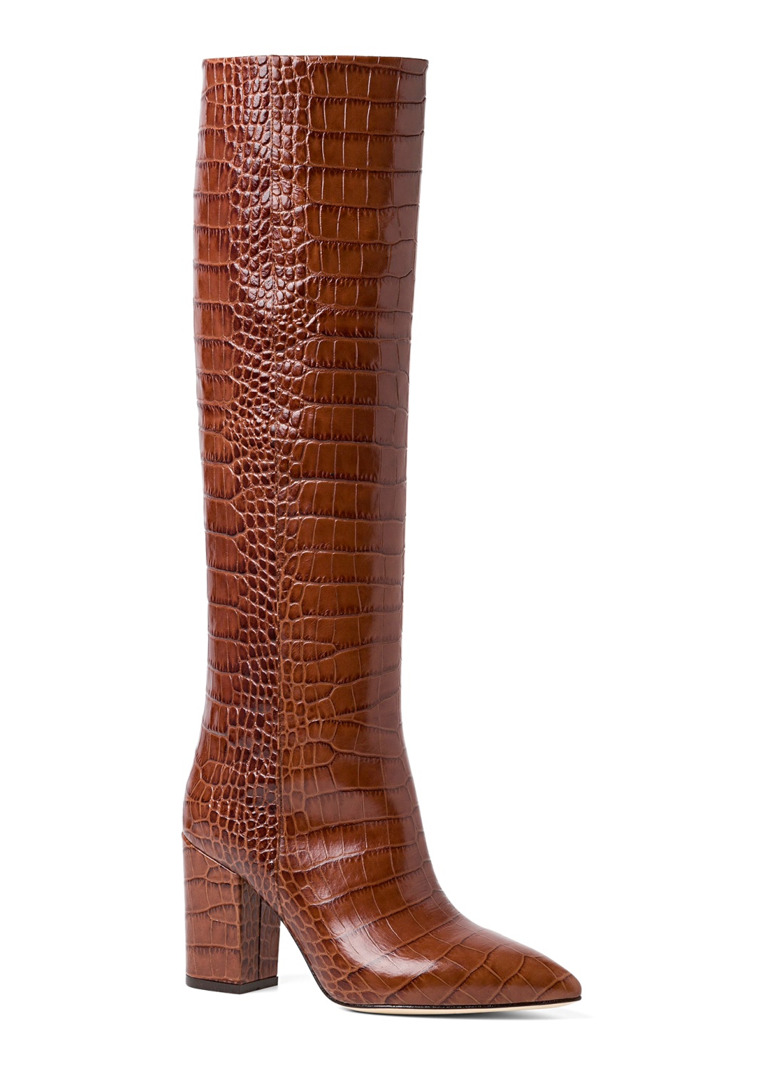 Tall Boot Snake Print 80mm image number 1