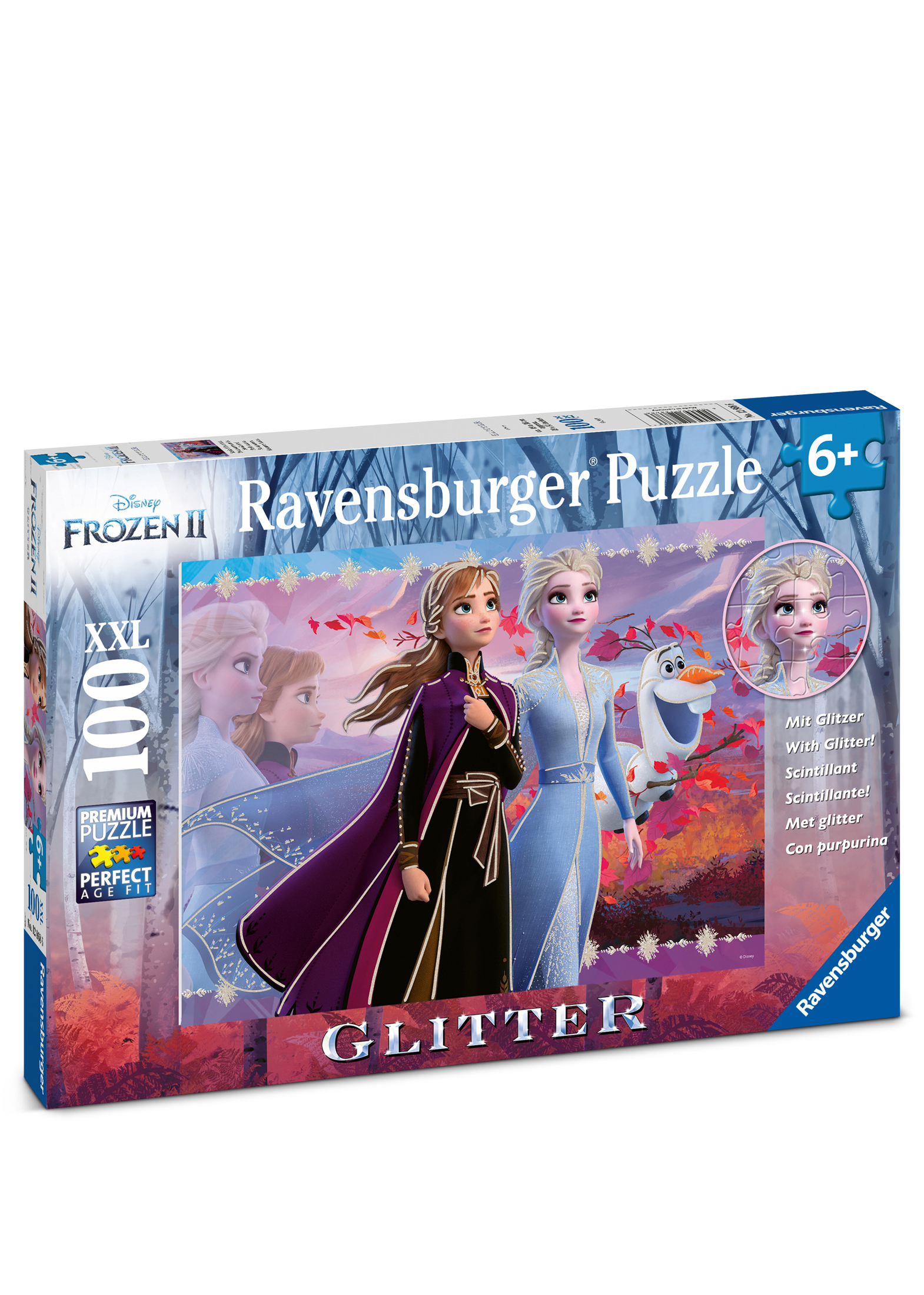 DFZ: Frozen 2, 100 Teile Glitzer image number 0
