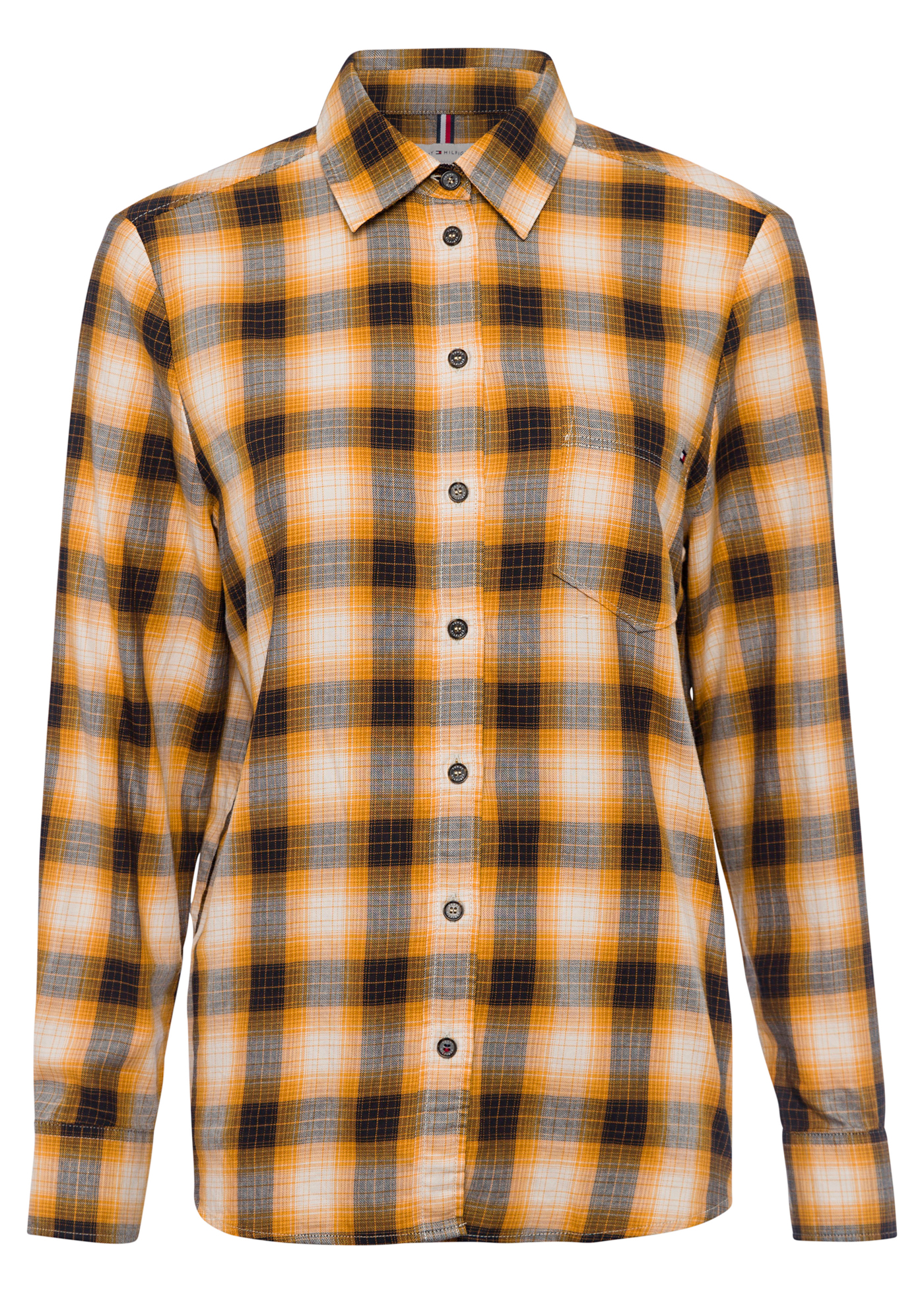 CHECK FLANNEL RELAXED SHIRT LS image number 0